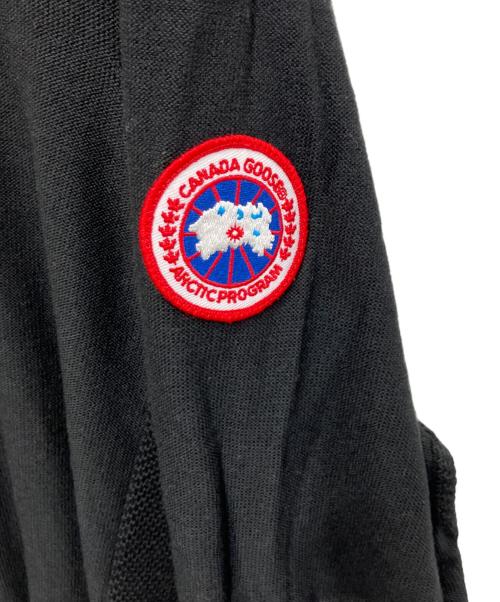CANADA GOOSE（カナダグース）CANADA GOOSE (カナダグース) Dartmouth Crew Knit ブラック サイズ:Lの古着・服飾アイテム