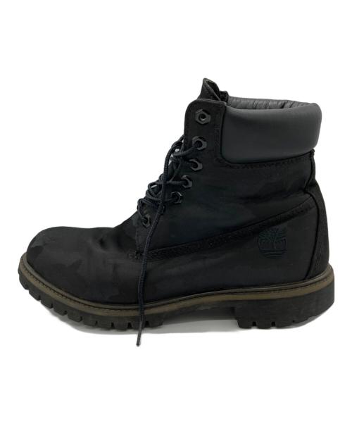 Timberland（ティンバーランド）Timberland (ティンバーランド) アイコン 6インチ ファブリック ブーツ ブラック サイズ:27cmの古着・服飾アイテム