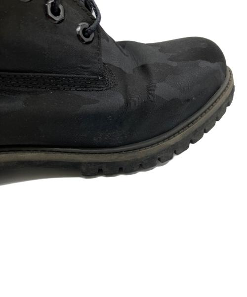 Timberland（ティンバーランド）Timberland (ティンバーランド) アイコン 6インチ ファブリック ブーツ ブラック サイズ:27cmの古着・服飾アイテム
