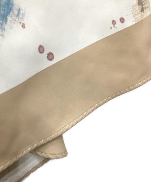 Ameri（アメリ）Ameri (アメリ) MARY PAINTING FLARE SKIRT（マリーペインティングフレアスカート） ピンク サイズ:Mの古着・服飾アイテム