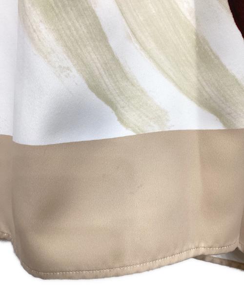 Ameri（アメリ）Ameri (アメリ) MARY PAINTING FLARE SKIRT（マリーペインティングフレアスカート） ピンク サイズ:Mの古着・服飾アイテム