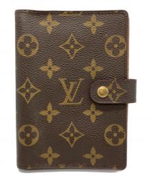 LOUIS VUITTON（ルイ ヴィトン）の古着「アジェンダPM手帳カバー」｜ブラウン