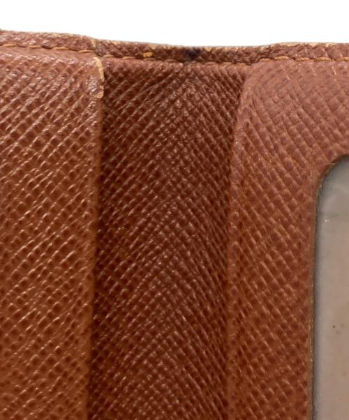 LOUIS VUITTON（ルイ ヴィトン）LOUIS VUITTON (ルイ ヴィトン) ポルト2カルトヴェルティカルパスケース ブラウンの古着・服飾アイテム