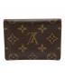 LOUIS VUITTON（ルイ ヴィトン）の古着「ポルト2カルトヴェルティカルパスケース」｜ブラウン