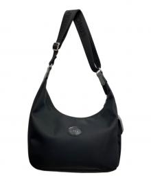 LONGCHAMP（ロンシャン）の古着「ナイロンホーボーバッグ」｜ブラック