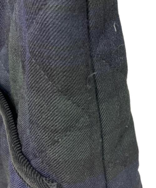 MACKINTOSH PHILOSOPHY（マッキントッシュ フィロソフィー）MACKINTOSH PHILOSOPHY (マッキントッシュ フィロソフィー) ブラックウォッチキルティングコート ネイビー×グリーン サイズ:40の古着・服飾アイテム