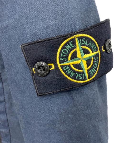 STONE ISLAND（ストーンアイランド）STONE ISLAND (ストーンアイランド) リネンサファリジャケット ネイビー サイズ:Mの古着・服飾アイテム