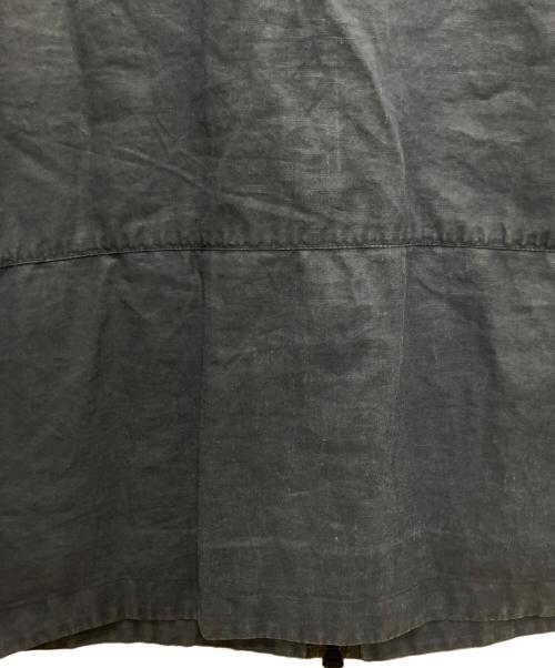 STONE ISLAND（ストーンアイランド）STONE ISLAND (ストーンアイランド) リネンサファリジャケット ネイビー サイズ:Mの古着・服飾アイテム