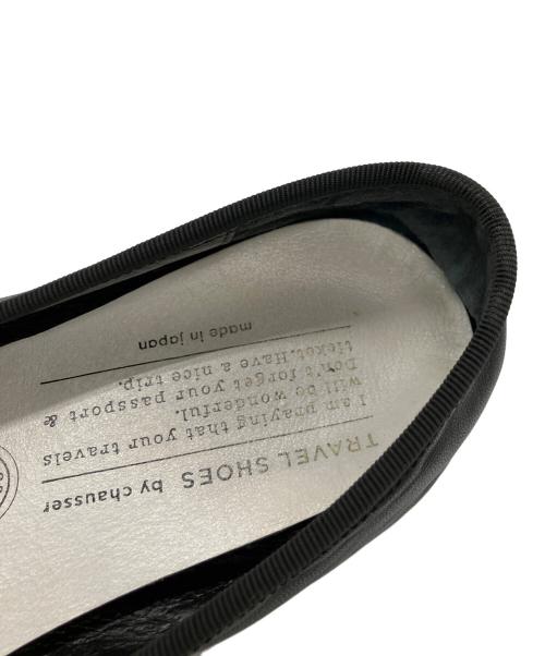 travel shoes by chausser（トラベルシューズバイショセ）travel shoes by chausser (トラベルシューズバイショセ) バレエパンプス ブラック サイズ:36の古着・服飾アイテム