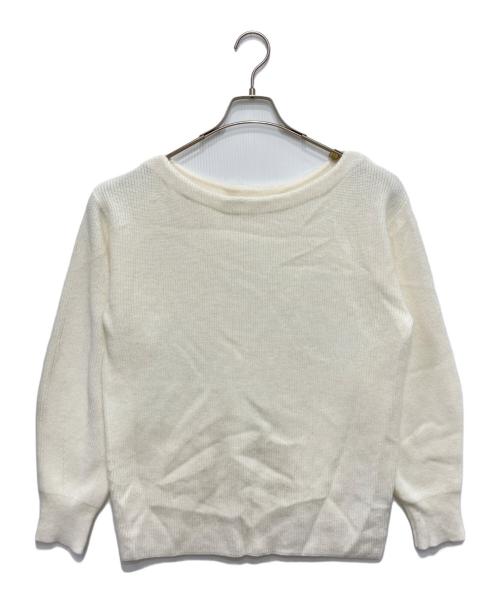 Rirandture（リランドチュール）Rirandture (リランドチュール) オフネックニット×フリルスカートSET ホワイト サイズ:2の古着・服飾アイテム