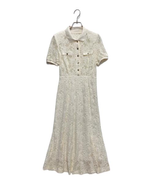 Snidel（スナイデル）Snidel (スナイデル) レースポロドレス アイボリー サイズ:不明の古着・服飾アイテム