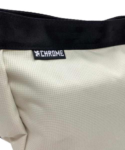 CHROME（クローム）CHROME (クローム) ニュースペーパーバッグ ホワイトの古着・服飾アイテム