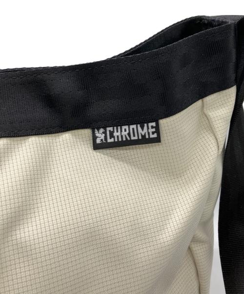 CHROME（クローム）CHROME (クローム) ニュースペーパーバッグ ホワイトの古着・服飾アイテム
