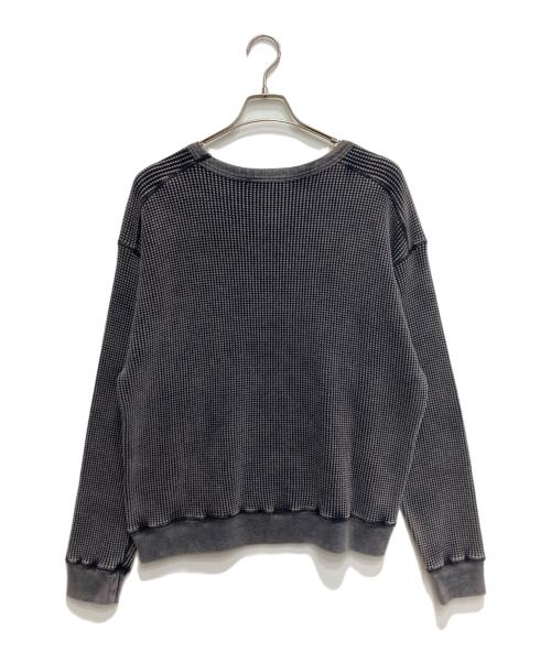 JOURNAL STANDARD（ジャーナルスタンダード）JOURNAL STANDARD (ジャーナルスタンダード) ヘビーワッフル ピグメントカットソー ブラック サイズ:ｍの古着・服飾アイテム