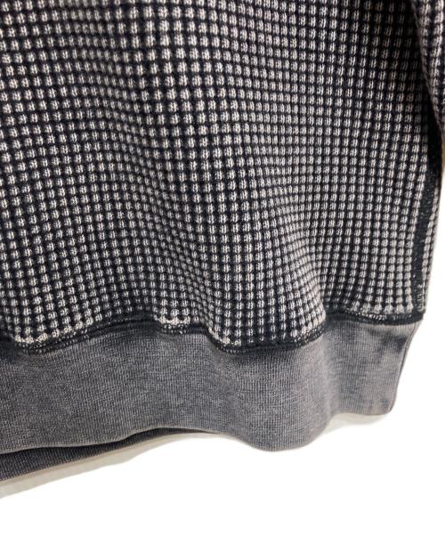 JOURNAL STANDARD（ジャーナルスタンダード）JOURNAL STANDARD (ジャーナルスタンダード) ヘビーワッフル ピグメントカットソー ブラック サイズ:ｍの古着・服飾アイテム