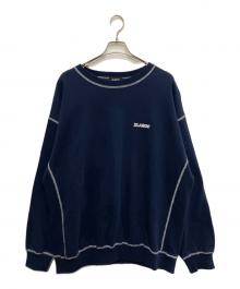X-LARGE（エクストララージ）の古着「ステッチスウェット」｜ネイビー