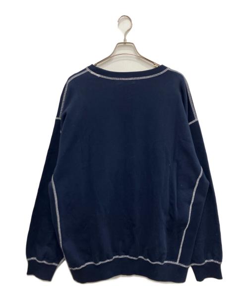 X-LARGE（エクストララージ）X-LARGE (エクストララージ) ステッチスウェット ネイビー サイズ:XLの古着・服飾アイテム