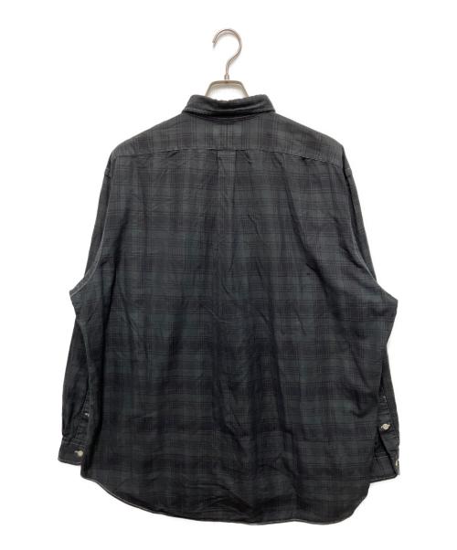 POLO RALPH LAUREN（ポロ・ラルフローレン）POLO RALPH LAUREN (ポロ・ラルフローレン) ベンフォードチェックシャツ ブラック×ネイビー サイズ:XLの古着・服飾アイテム