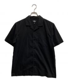 stussy（ステューシー）の古着「Hellshire Bowlingシャツ （ヘルシャーボウリングTシャツ）」｜ブラック