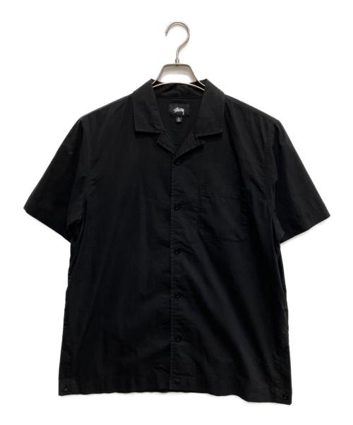 stussy（ステューシー）stussy (ステューシー) Hellshire Bowlingシャツ （ヘルシャーボウリングTシャツ） ブラック サイズ:Mの古着・服飾アイテム