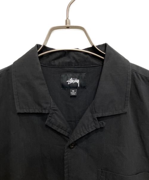 stussy（ステューシー）stussy (ステューシー) Hellshire Bowlingシャツ （ヘルシャーボウリングTシャツ） ブラック サイズ:Mの古着・服飾アイテム
