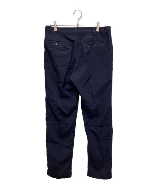 COMME des GARCONS HOMME（コムデギャルソン オム）COMME des GARCONS HOMME (コムデギャルソン オム) ウールギャバノータックパンツ ネイビー サイズ:Mの古着・服飾アイテム
