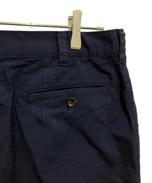 COMME des GARCONS HOMME（コムデギャルソン オム）COMME des GARCONS HOMME (コムデギャルソン オム) ウールギャバノータックパンツ ネイビー サイズ:Mの古着・服飾アイテム