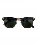 RAY-BANレイバン）の古着「クラブマスターサングラス」｜ブラック×ゴールド