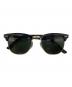 RAY-BAN（レイバン）の古着「クラブマスターサングラス」｜ブラック×ゴールド