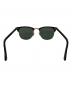 中古・古着 RAY-BAN (レイバン) クラブマスターサングラス ブラック×ゴールド：8000円