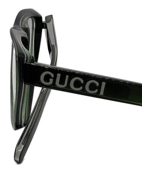 GUCCI（グッチ）GUCCI (グッチ) 眼鏡 グリーン サイズ:52□17の古着・服飾アイテム
