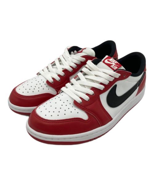 NIKE（ナイキ）NIKE (ナイキ) AIR JORDAN 1 RETRO LOW OG レッド×ホワイト サイズ:26cmの古着・服飾アイテム
