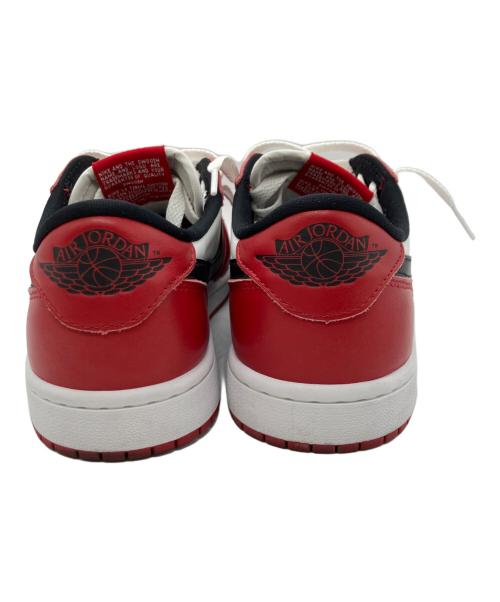 NIKE（ナイキ）NIKE (ナイキ) AIR JORDAN 1 RETRO LOW OG レッド×ホワイト サイズ:26cmの古着・服飾アイテム