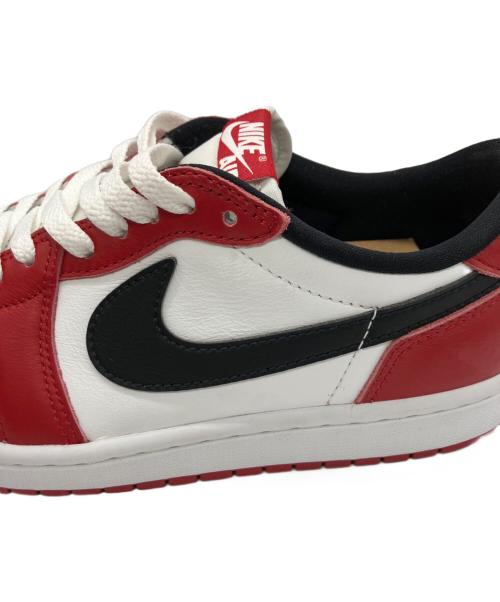 NIKE（ナイキ）NIKE (ナイキ) AIR JORDAN 1 RETRO LOW OG レッド×ホワイト サイズ:26cmの古着・服飾アイテム