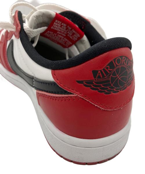 NIKE（ナイキ）NIKE (ナイキ) AIR JORDAN 1 RETRO LOW OG レッド×ホワイト サイズ:26cmの古着・服飾アイテム