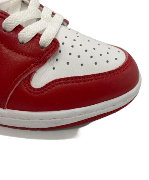 NIKE（ナイキ）NIKE (ナイキ) AIR JORDAN 1 RETRO LOW OG レッド×ホワイト サイズ:26cmの古着・服飾アイテム