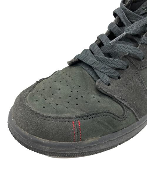 NIKE（ナイキ）NIKE (ナイキ) AIR JORDAN 1 MID SE CRAFT DK ブラック サイズ:26.5㎝の古着・服飾アイテム