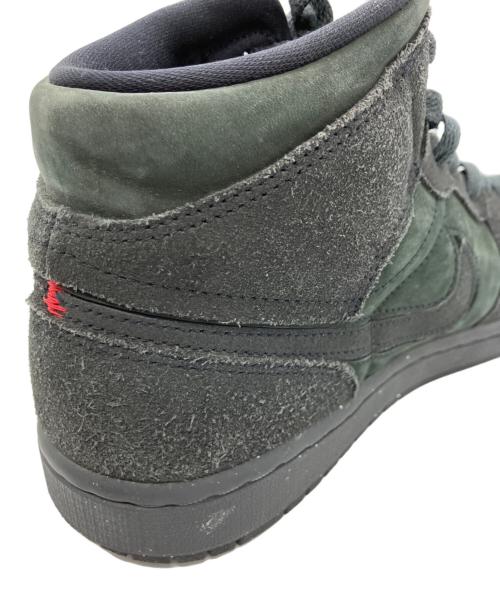 NIKE（ナイキ）NIKE (ナイキ) AIR JORDAN 1 MID SE CRAFT DK ブラック サイズ:26.5㎝の古着・服飾アイテム