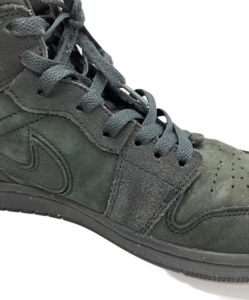 NIKE（ナイキ）NIKE (ナイキ) AIR JORDAN 1 MID SE CRAFT DK ブラック サイズ:26.5㎝の古着・服飾アイテム