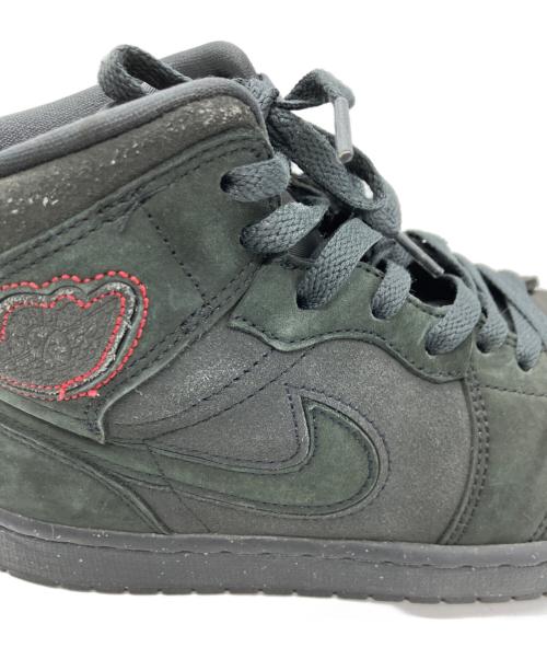 NIKE（ナイキ）NIKE (ナイキ) AIR JORDAN 1 MID SE CRAFT DK ブラック サイズ:26.5㎝の古着・服飾アイテム