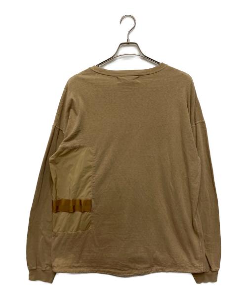 REMI RELIEF（レミレリーフ）REMI RELIEF (レミレリーフ) BRIEFING (ブリーフィング) ロングスリーブカットソー ベージュ サイズ:Mの古着・服飾アイテム