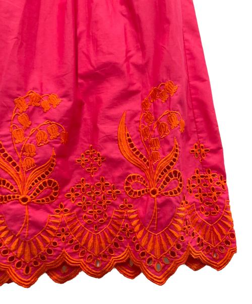 MUVEIL（ミュベール）MUVEIL (ミュベール) スズランレースパンツ ピンク サイズ:38の古着・服飾アイテム