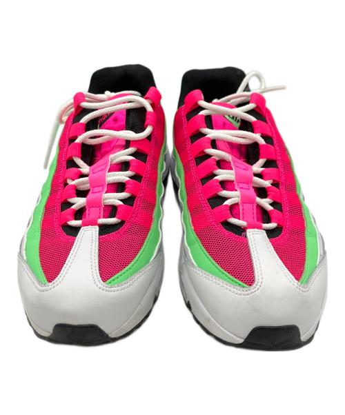 NIKE（ナイキ）NIKE (ナイキ) WMNS AIR MAX 95 ホワイト×ピンク サイズ:24cmの古着・服飾アイテム