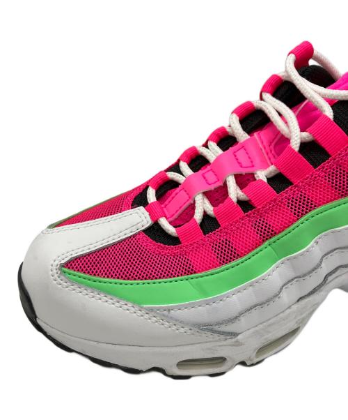 NIKE（ナイキ）NIKE (ナイキ) WMNS AIR MAX 95 ホワイト×ピンク サイズ:24cmの古着・服飾アイテム