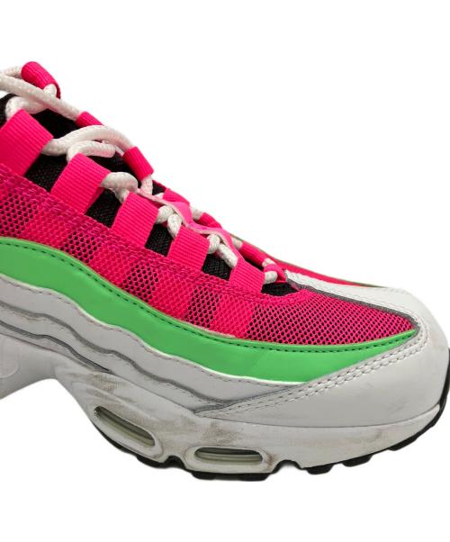 NIKE（ナイキ）NIKE (ナイキ) WMNS AIR MAX 95 ホワイト×ピンク サイズ:24cmの古着・服飾アイテム