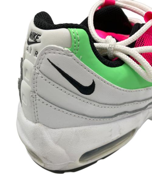 NIKE（ナイキ）NIKE (ナイキ) WMNS AIR MAX 95 ホワイト×ピンク サイズ:24cmの古着・服飾アイテム