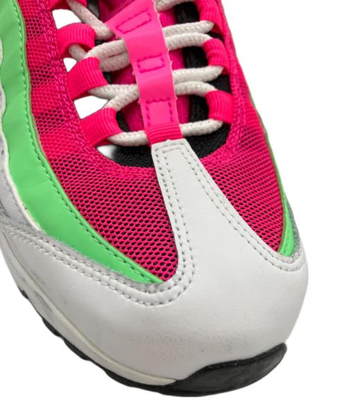 NIKE（ナイキ）NIKE (ナイキ) WMNS AIR MAX 95 ホワイト×ピンク サイズ:24cmの古着・服飾アイテム