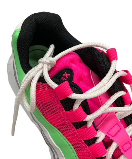 NIKE（ナイキ）NIKE (ナイキ) WMNS AIR MAX 95 ホワイト×ピンク サイズ:24cmの古着・服飾アイテム