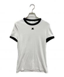 courreges（クレージュ）の古着「ロゴリンガーTシャツ」｜ホワイト