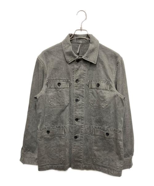 SUS-SOUS（シュス）SUS-SOUS (シュス) ジャーマンワークジャケット グレー サイズ:7の古着・服飾アイテム